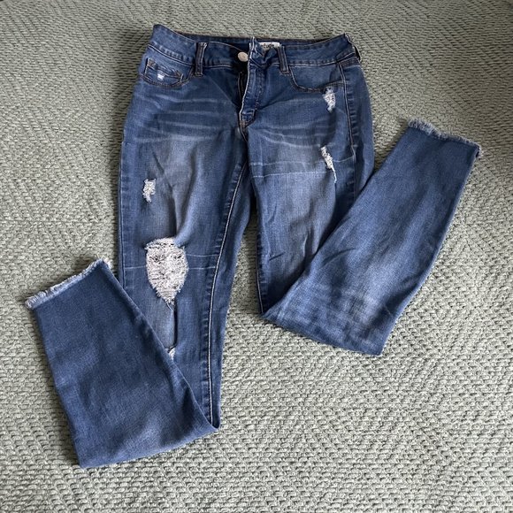 Ripped Skinny Jeans - Picture 1 of 1